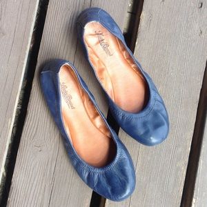 Lucky Brand Navy Blue Emmie Flats Size 7.5